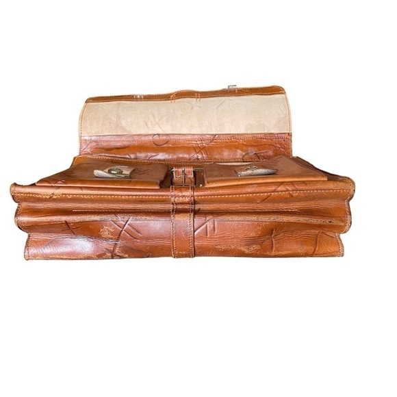 Genuine Leather German Heavy-Duty
SUDHAU Briefcase / Portfolio Vintage 60’s/70’s - Picture 12 of 13